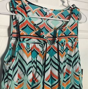 Crown & Ivy Paradise Dress (Mint, Navy, Turquoise)